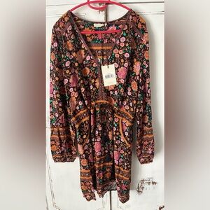 Spell. Folktown play dress. NWT. Size L